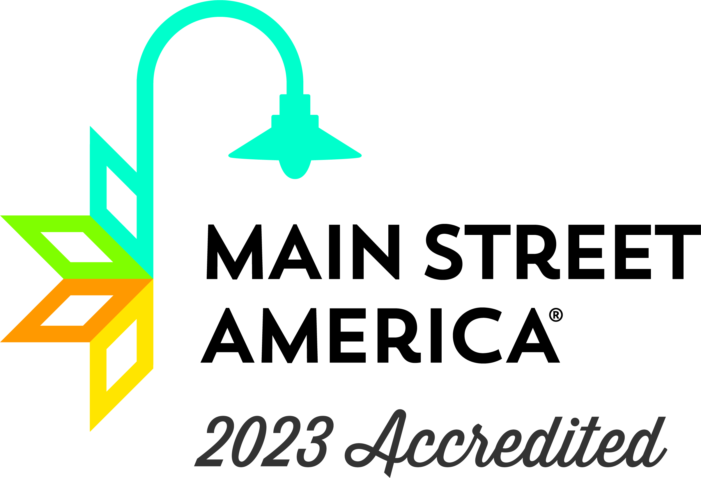Main Street America Accredited logo 2023